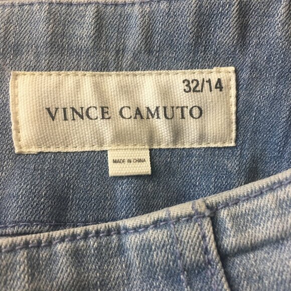 "TWO" by VINCE CAMUTO Belted Wide-Leg Jeans NEW WITH TAGS! - Picture 9 of 10